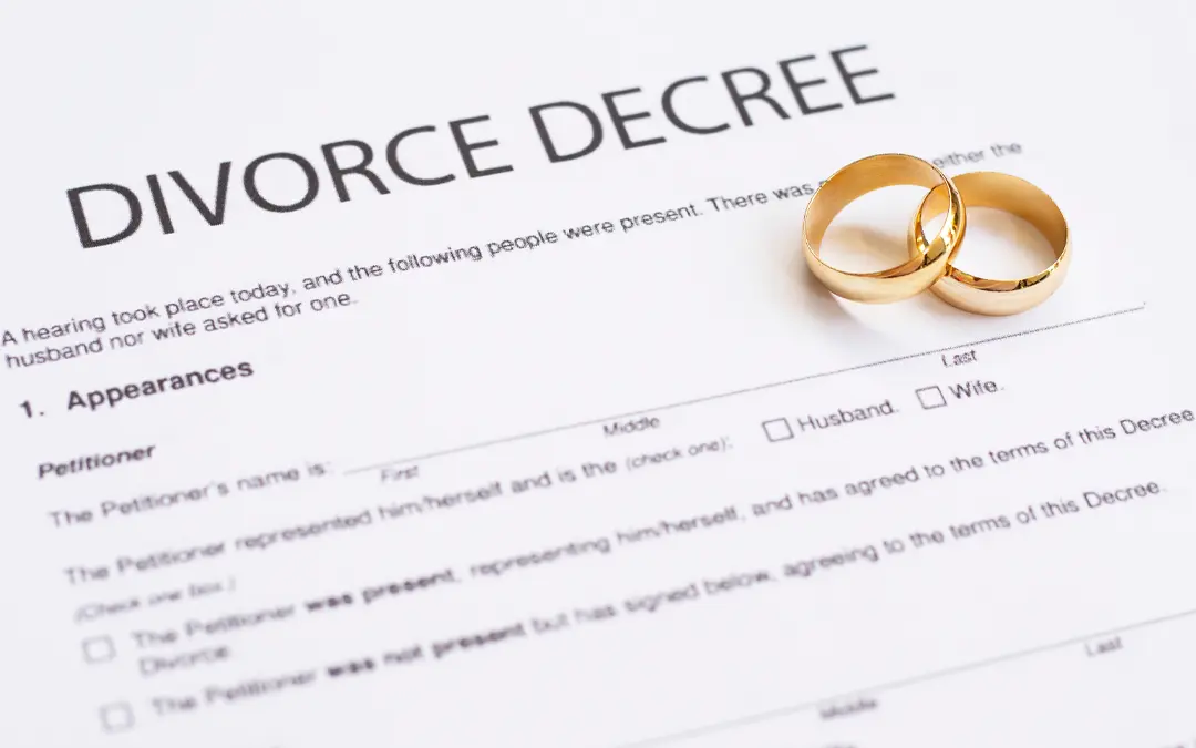 Divorce decree